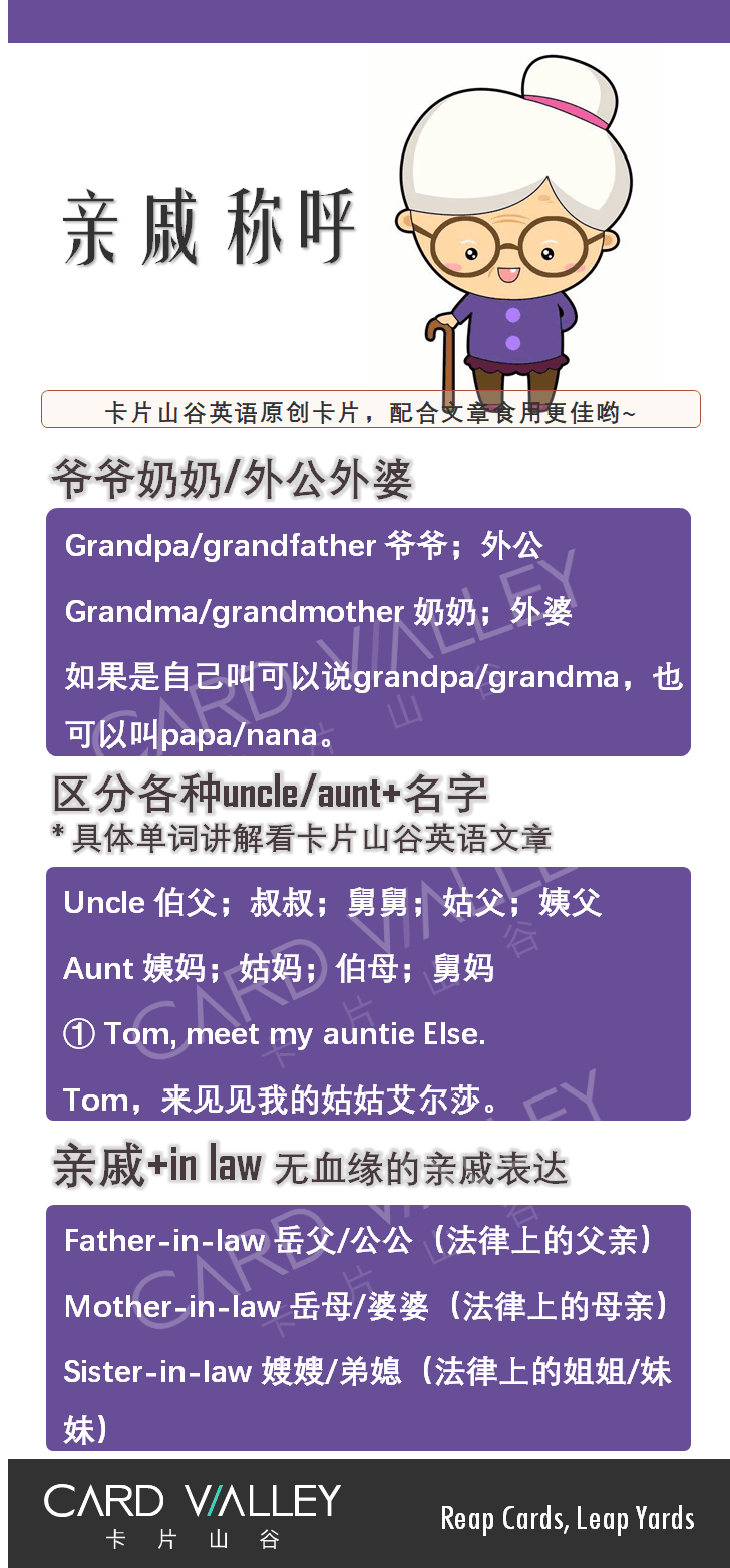爷爷是grandpa，外公也是grandpa，那美国人怎么区分也有外公呢？