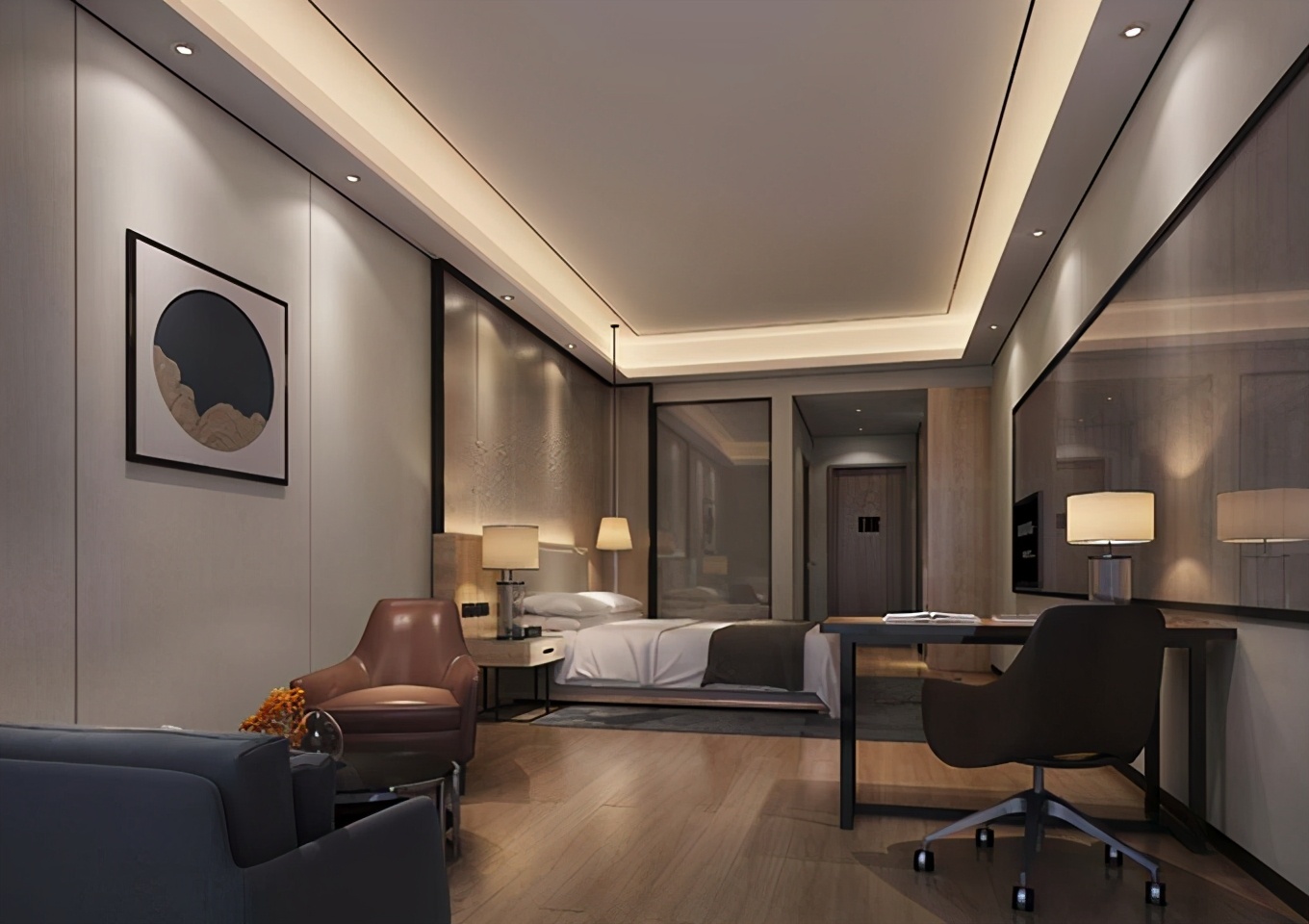 商务酒店装修(宾馆翻新装修,宾馆房间改造,宾馆室内如何改造设计?