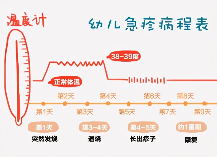 6个月后宝宝第一次发烧，多是幼儿急疹，烧退疹出，免疫力升级2.0