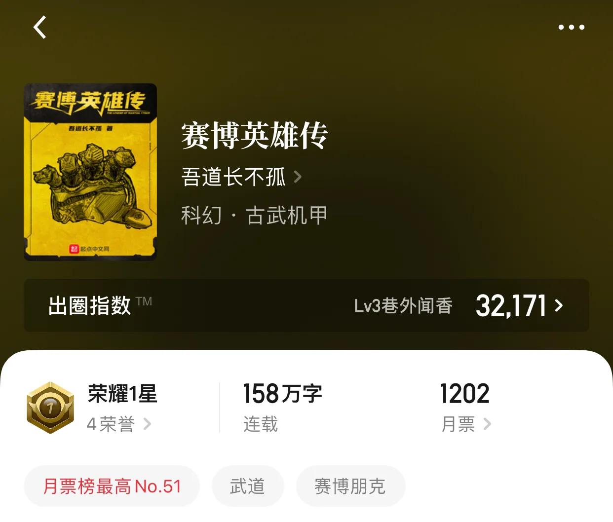 几本科幻小说，曾经我以为会用着加特林，吊着雪茄，后来满脸心酸