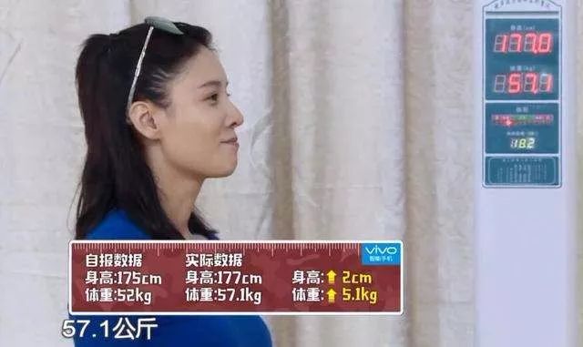 倪妮体重(女星体重大公开,最轻的只有39公斤)