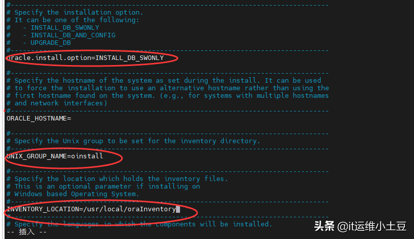 centos 7下Oracle12c静默安装