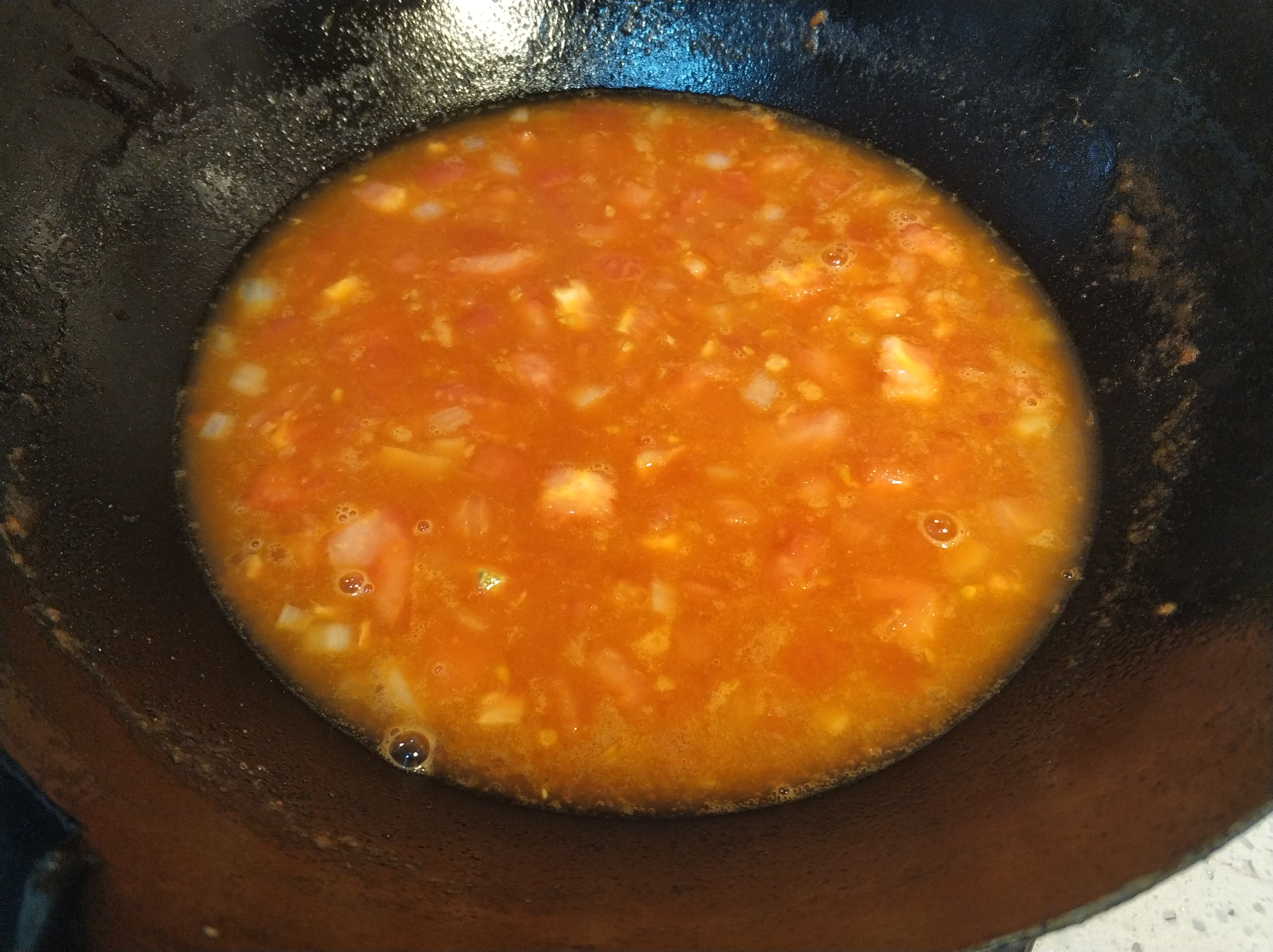 西红柿卤的做法（卤面好吃的关键就在于打卤）
