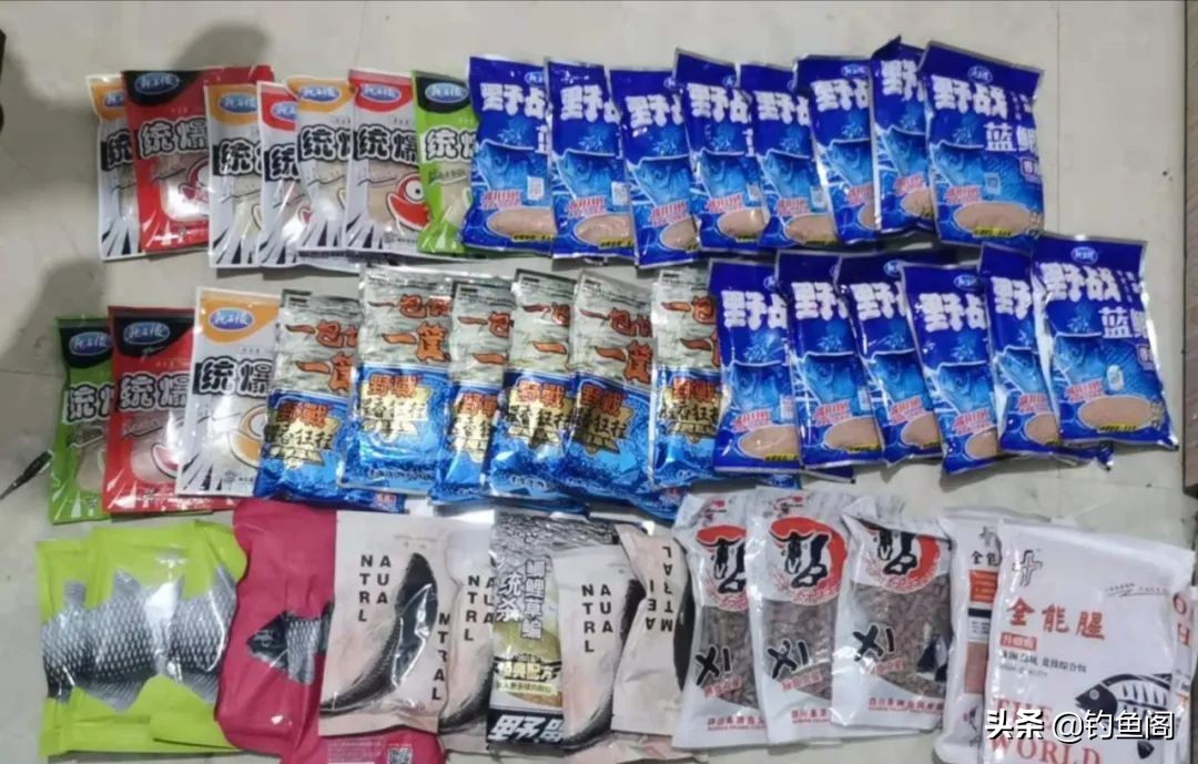 商品饵太多眼花缭乱？用了上百款饵料，总结出几条经验