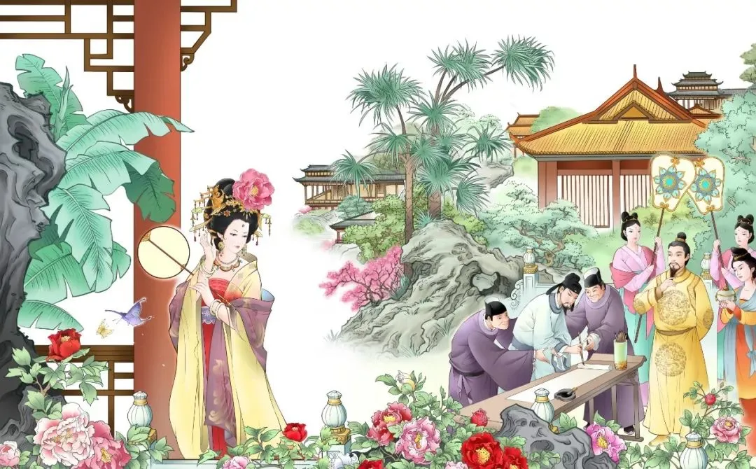瓷颜茶语｜窈窕淑女，君子好逑，文人炽热爱慕佳作赏析