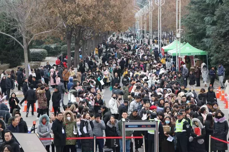 2019届陕西高校（师范类）毕业生大型招聘会成功举办