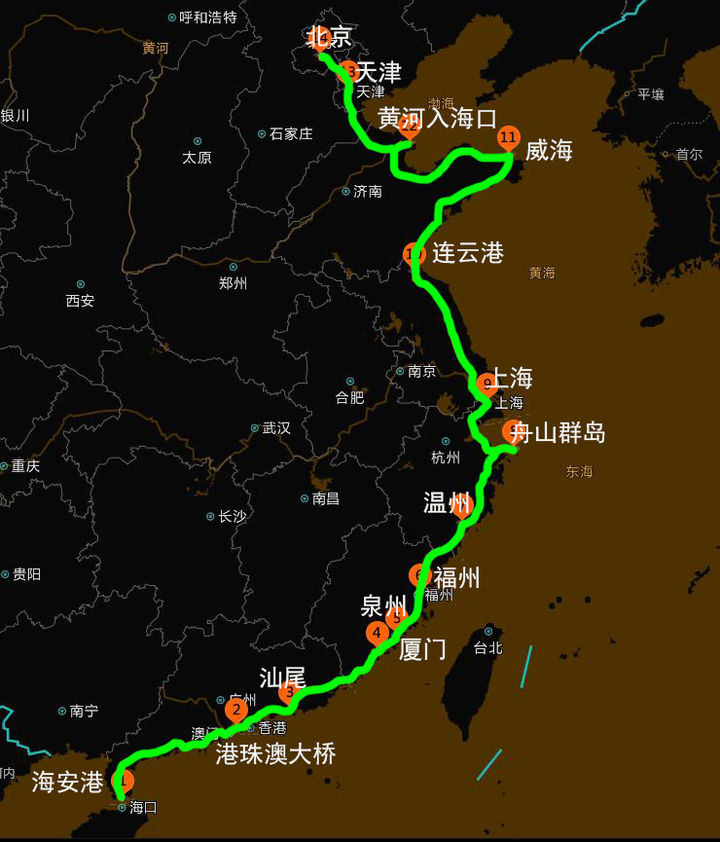 还觉得不过瘾,那不妨走一下海岸线,沿着228国道,吹海风,吃海鲜,看海景