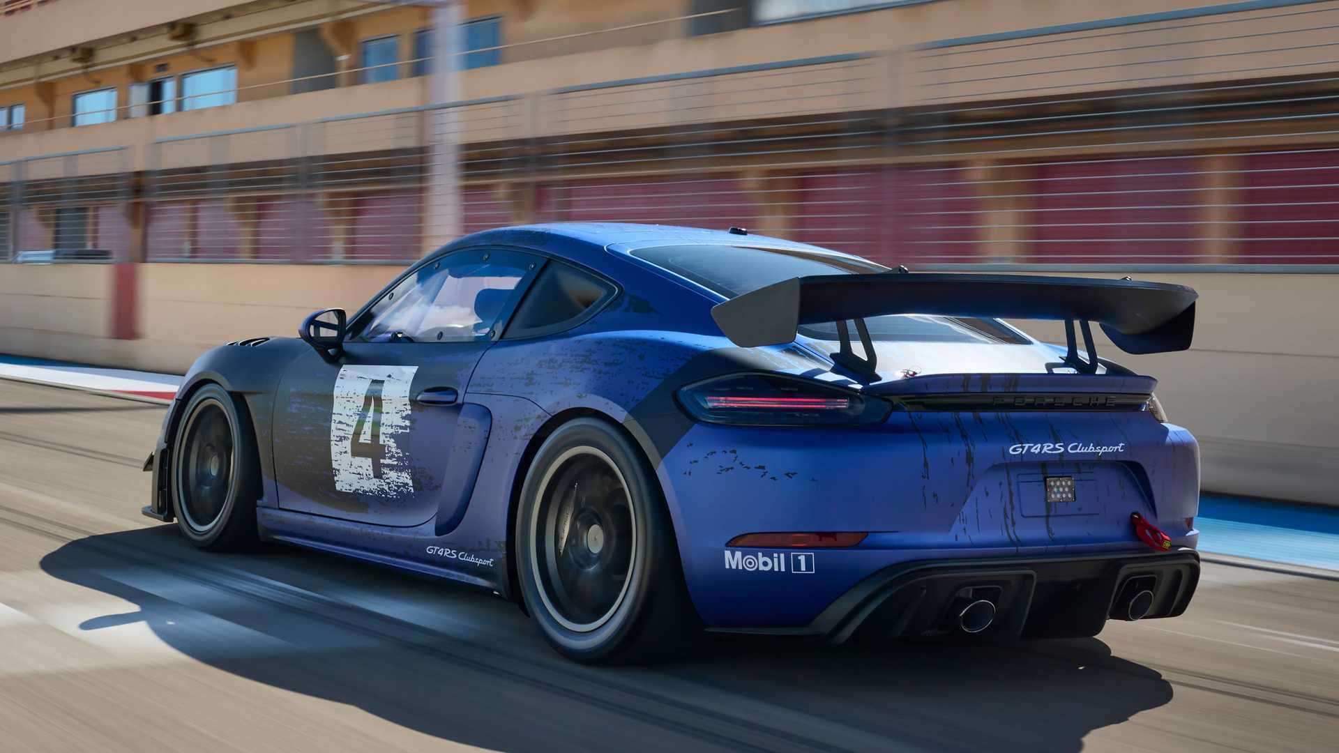 详解保时捷718 GT4赛车 保时捷718 Cayman GT4 RS