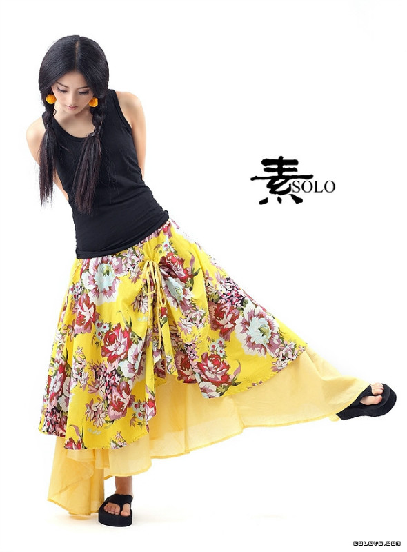 淡染墨香，明媚如花