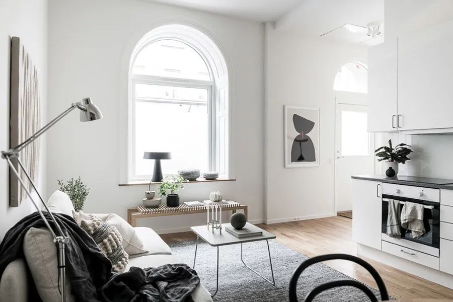 30㎡不到的小户型，老外设计也是可圈可点！收纳、家居功能太好