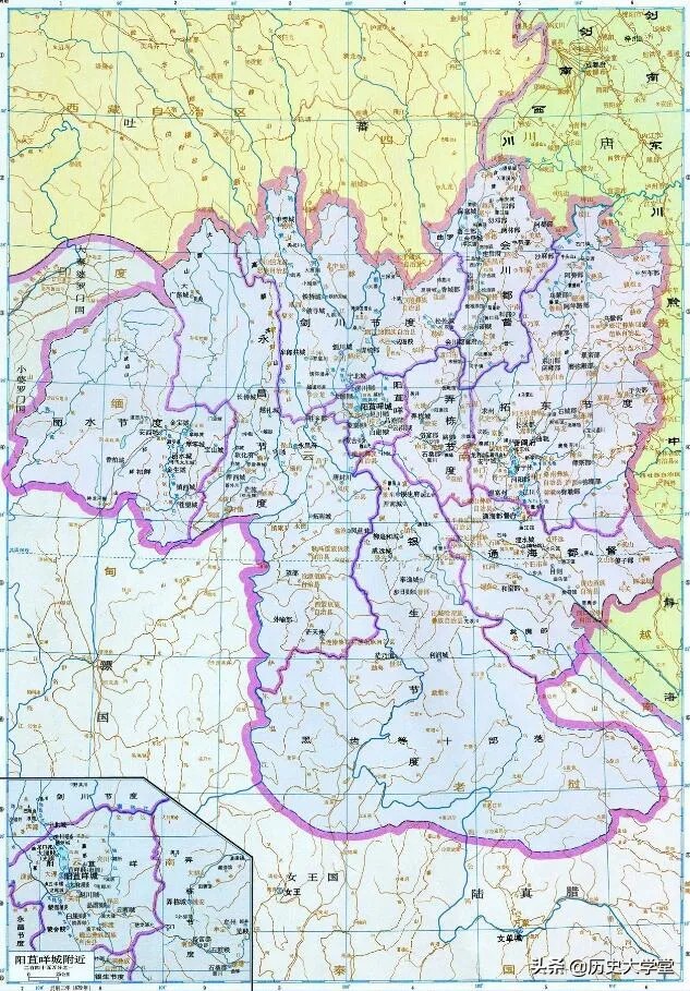 云南的"云"和"滇"两个简称怎么来的,而车牌号为何用云不用滇