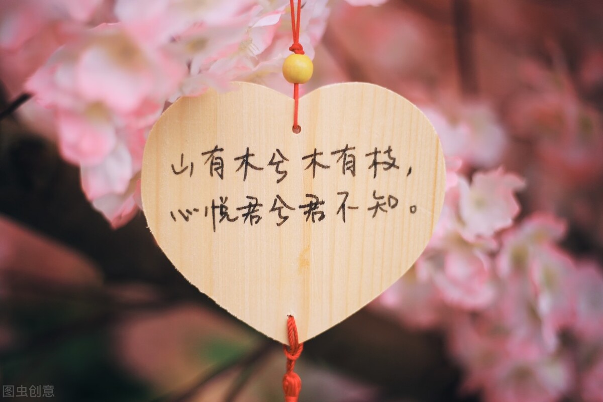 “你昨天发誓，我爱我，我需要今天爱别人。”