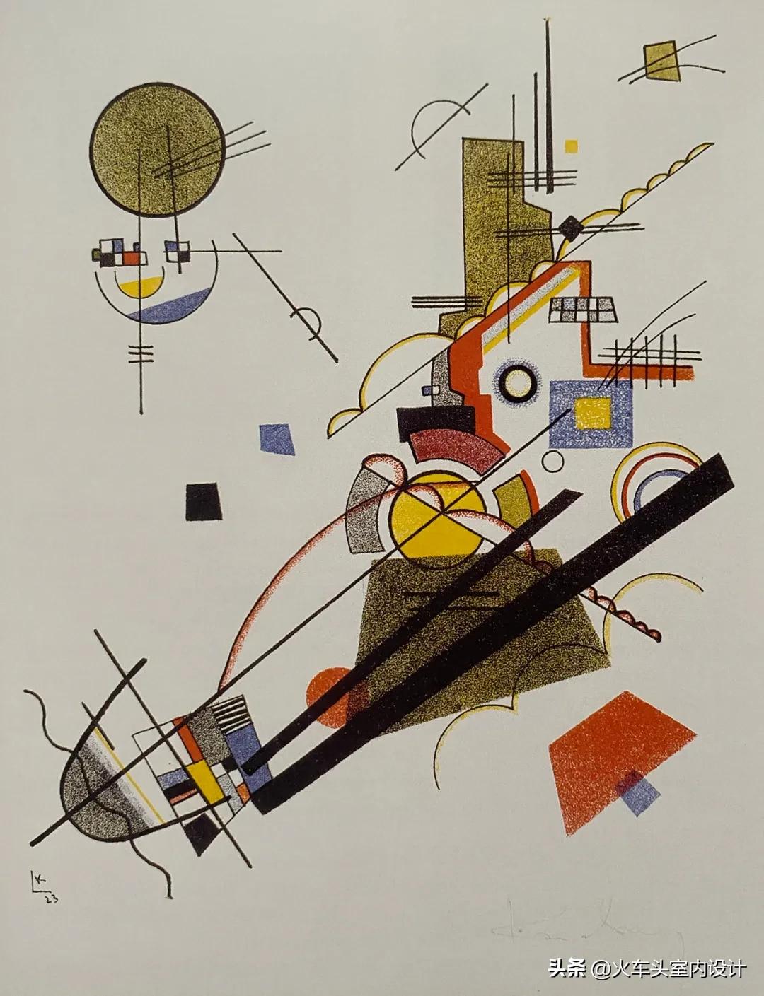 康定斯基作品 康定斯基红黄蓝作品赏析-cosg百科