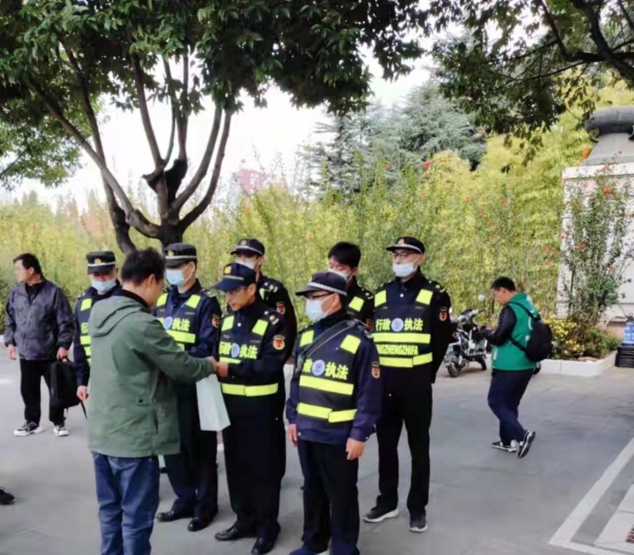 预防10月降温慰问