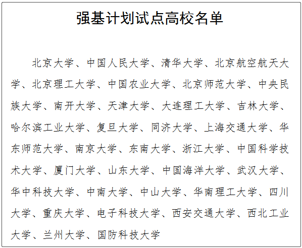 7所985理工类院校自主招生、综合评价考试模式汇总