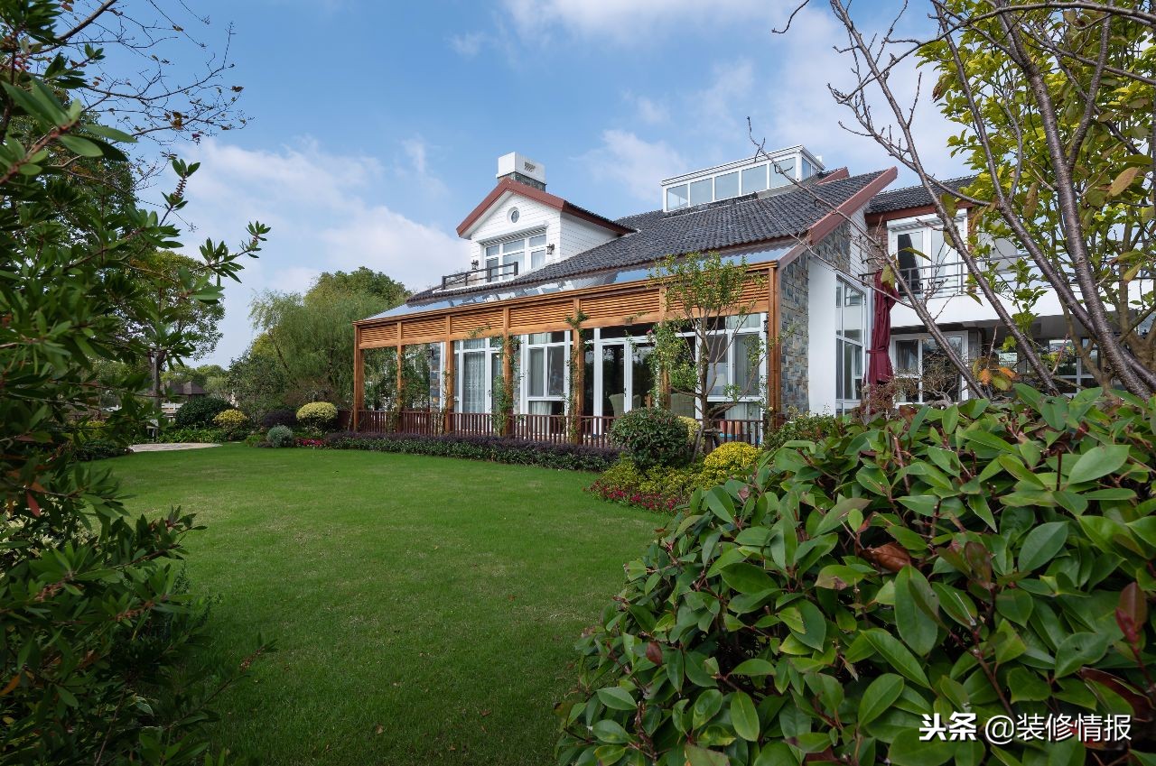 580㎡的美式乡村风，一个休闲、自然、安逸、宁静的居住环境