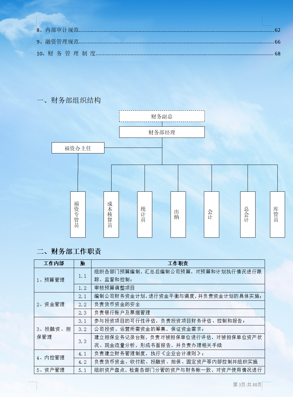总有一天你会知道，财务部管理手册（88页全解析），对你多重要