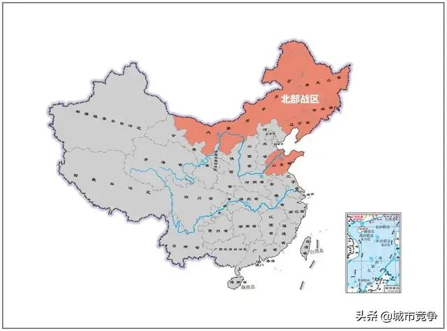 中国有几大战区，分别在哪几个省及在哪里？