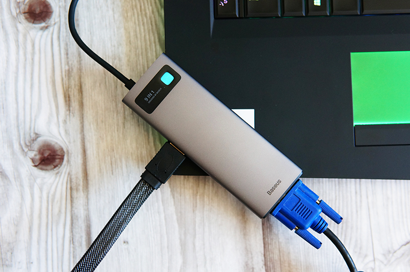 接口多才高效！倍思九合一多功能Type-C扩展坞体验