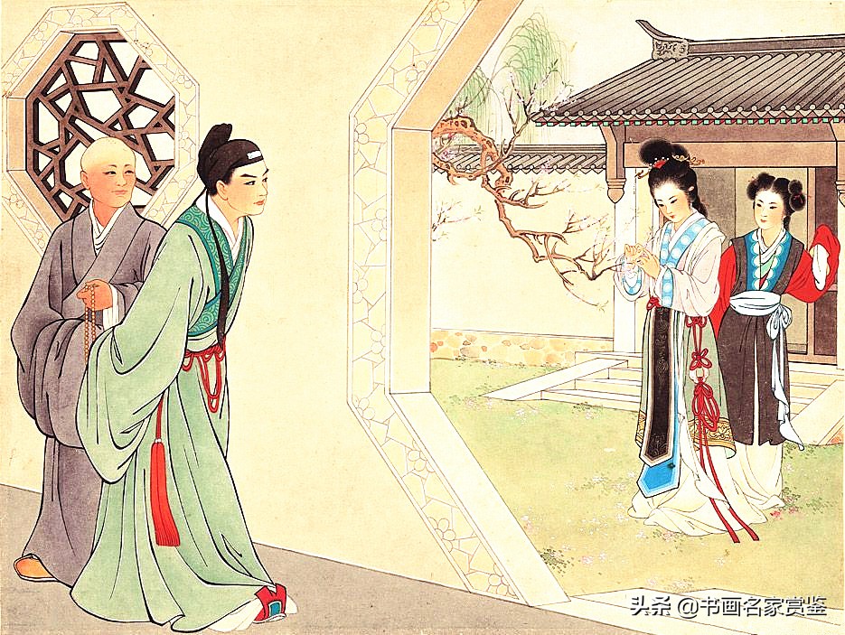 王叔晖红楼梦工笔画王叔晖工笔仕女图片