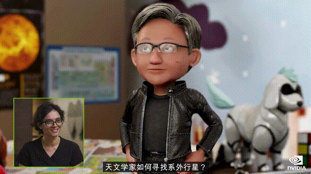 黄仁勋把自己做成了虚拟娃娃