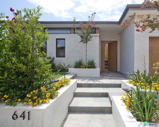 长方形小院如何布局?别墅一楼97㎡私家庭院,让人每天都元气满满