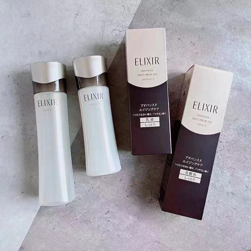 保湿胶原蛋白抗衰老系列！资生堂怡丽丝尔黑金抗皱水乳