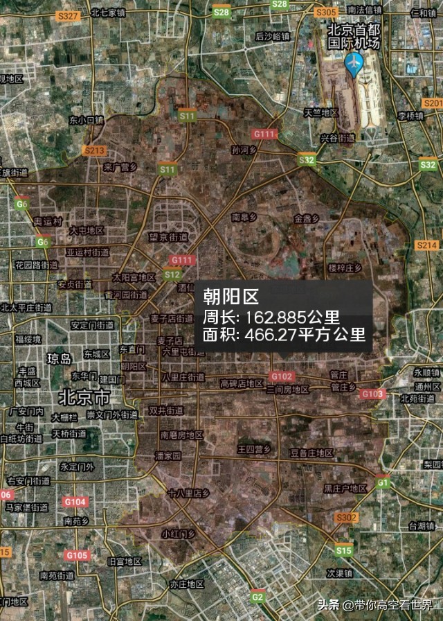 北京13个城区地图（北京市行政区划地图）