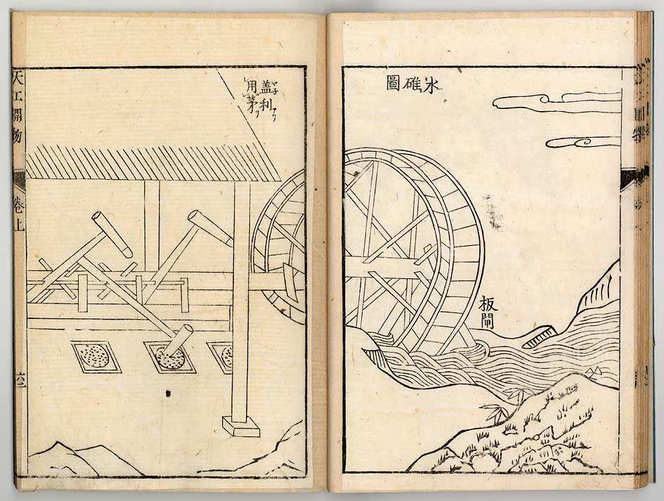 中国17世纪的工艺百科全书(明代宋应星的天工开物)