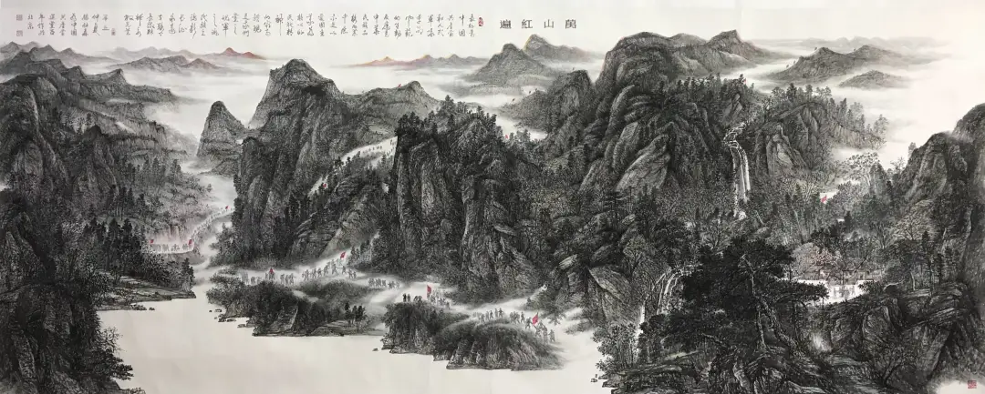 "大美秦岭-问道龙脉"——张仕森中国画作品展
