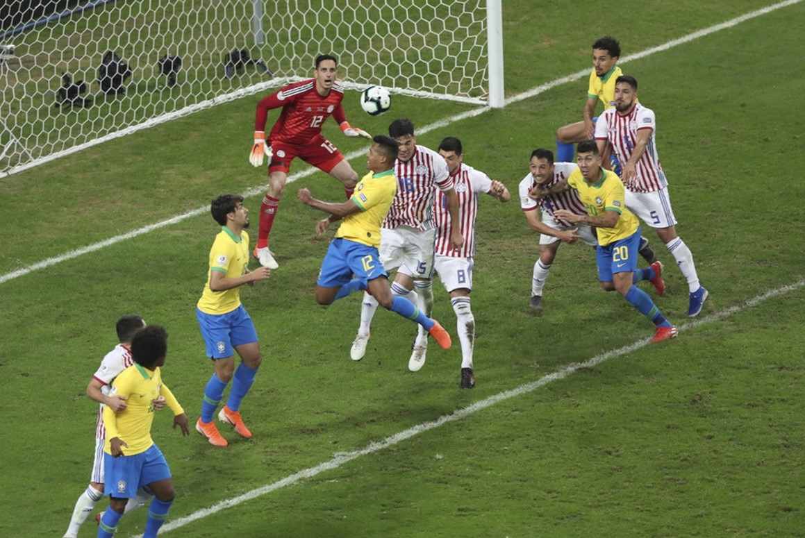 复仇成功！点球大战巴西终胜巴拉圭，近四届美洲杯首次进四强