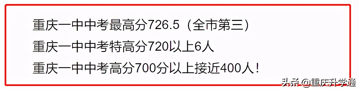 重庆各热门学校“中考喜报”汇总！联招上线，本部直升，建议收藏