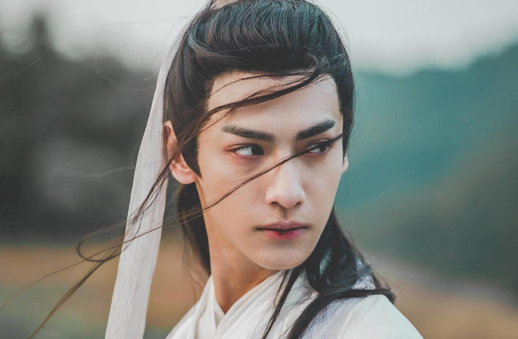 陌上人如玉，公子世无双，风姿卓绝，眉目如画，俊逸非凡。