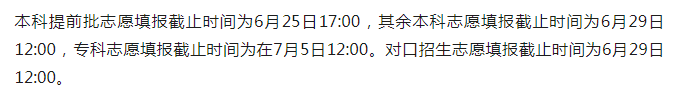 15省市高考填报志愿时间已出炉！陕西6月24日开始