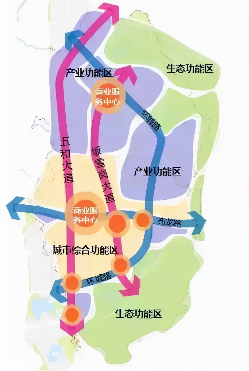 深圳龙岗区各镇分布图图片