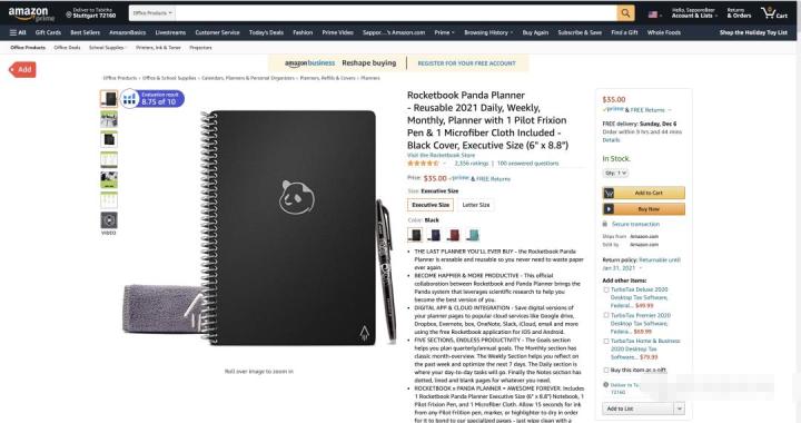 网一黑马：新品评价2356，被亚马逊评为网一Top 1商品