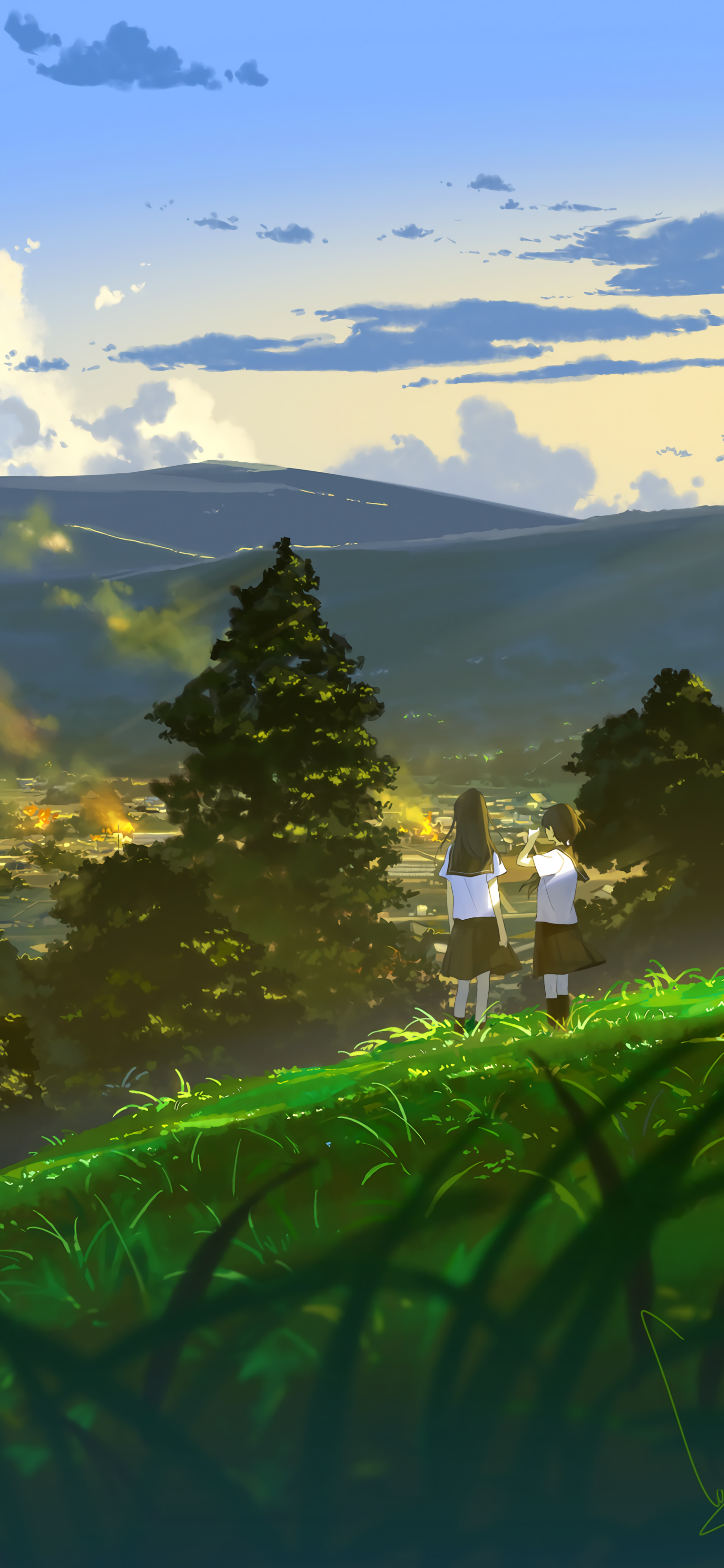 爆好看的动漫场景插画,高清壁纸