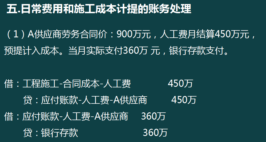 新收入准则建筑业会计账务处理全流程，70页内容，值得参考