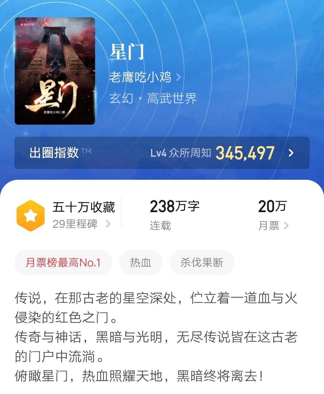 五本百万字以上火爆连载小说，剧情精彩，文笔老辣，书荒不可错过