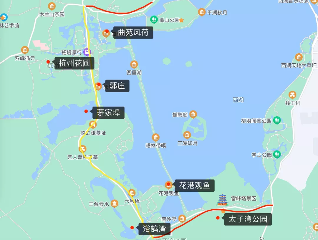 你以为是西湖,并不是真正的西湖