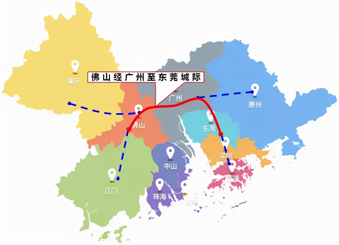 总投资7463亿，广东30条城际铁路最新动态，21条新开工