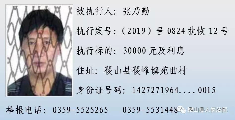 跑了和尚跑不了庙！山西这63个人！姓名、照片、身份证号、住址全曝光！