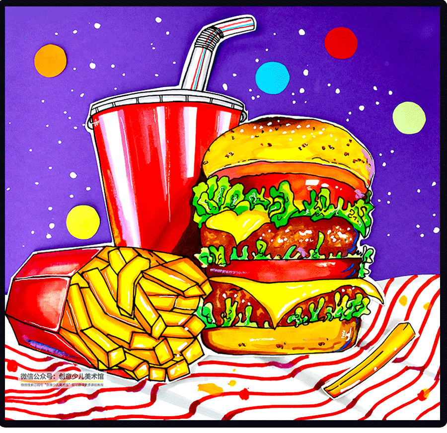 旗舰店什么意思 汉堡包简笔画图片彩色 - 汽车时代网