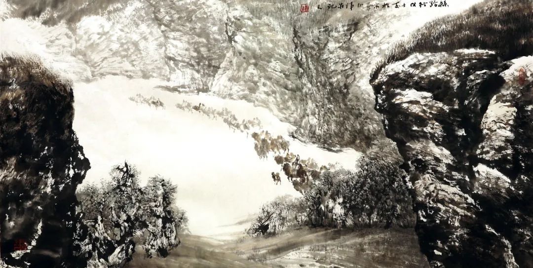 峰无坦途:胡正伟的中国画艺术