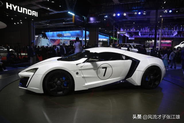 lykan(莱肯Lykan Hypersport超级跑车，上海车展实拍)