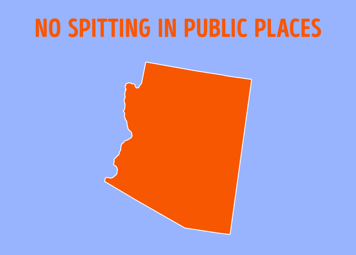 在美国的某些地方，这12件事都被禁止