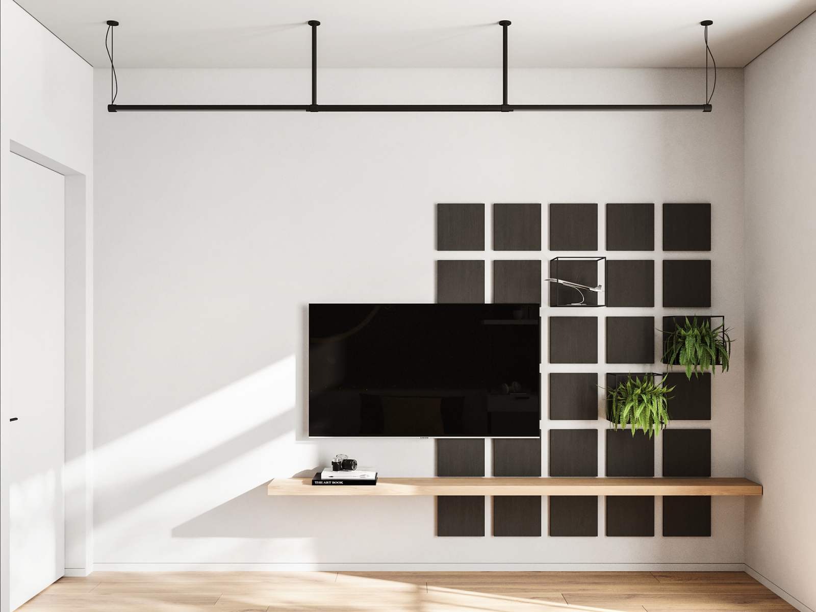 仅有55㎡的家，两室一厅，还有小庭院，北漂小姐姐的家，太漂亮