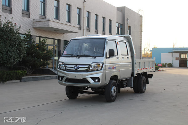 能拉能跑灵活小巧,时风风菱双排自卸车干活就是省心