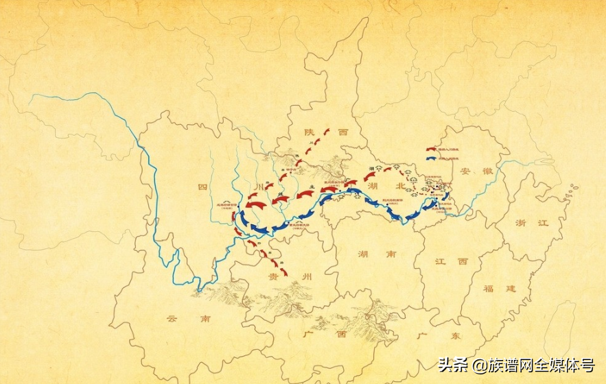 湖广填四川，衣冠南渡，中国历史上4次大移民，看看你的祖籍在哪