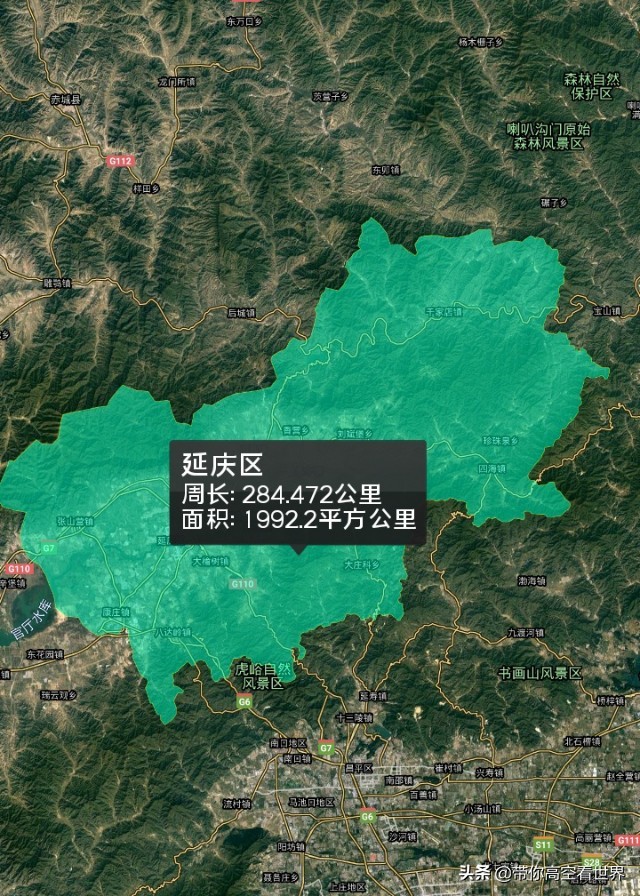 北京13个城区地图（北京市行政区划地图）